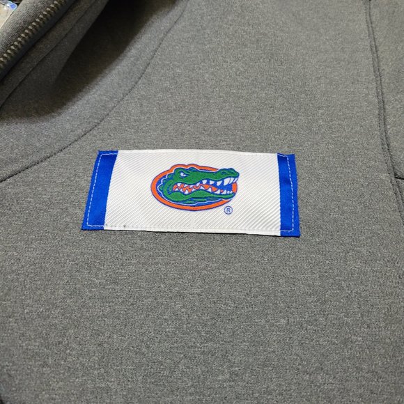 Jordan UF Florida Gators College Showout Shortsleeve S/S Hoodie Grey CU2133-050 - Picture 6 of 14